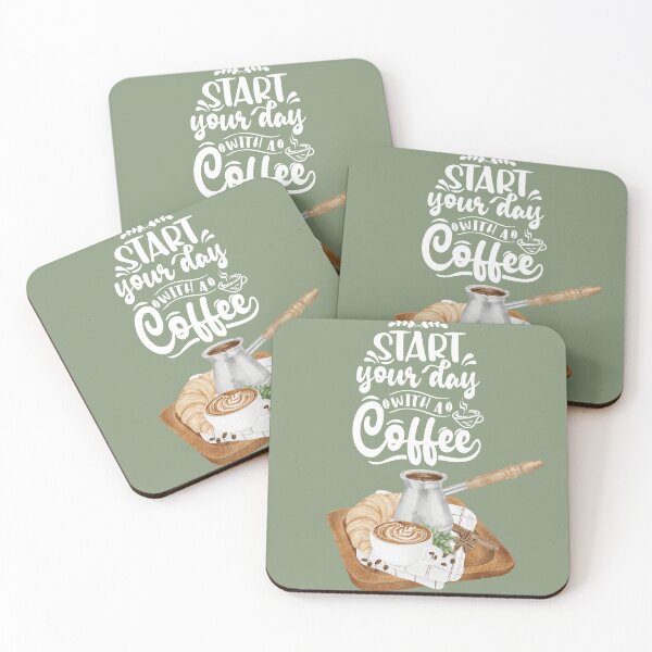 Item preview, Start Your Day with a Cup of Coffee! designed and sold by TidyKitchenInc.