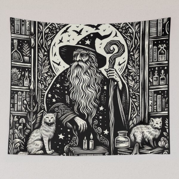 Item preview, The Wizard designed and sold by Myra365Art.