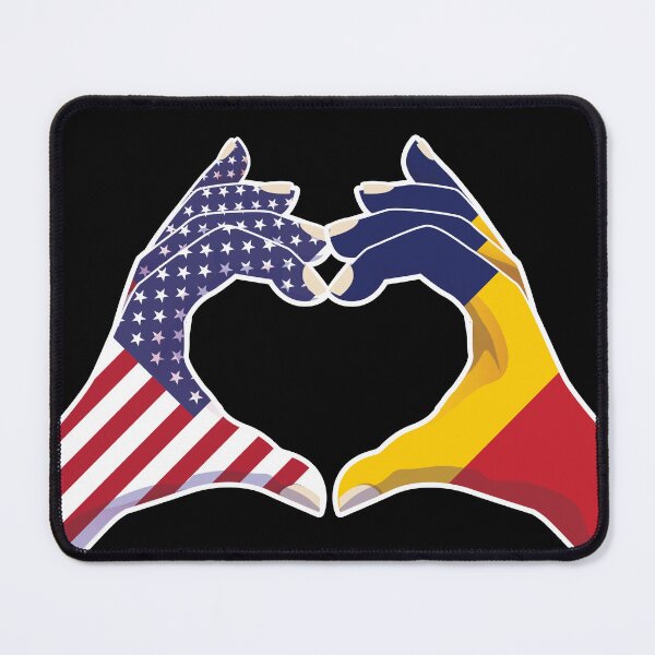 Item preview, Chad Chadian USA United States American America Love Heart Peace designed and sold by FlagX.
