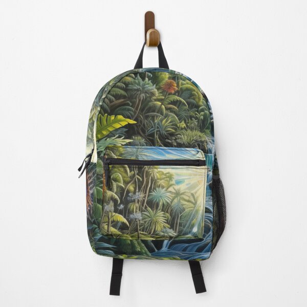 Item preview, Fantasy bush scene with waterfalls. designed and sold by ArtbyJanineTate.