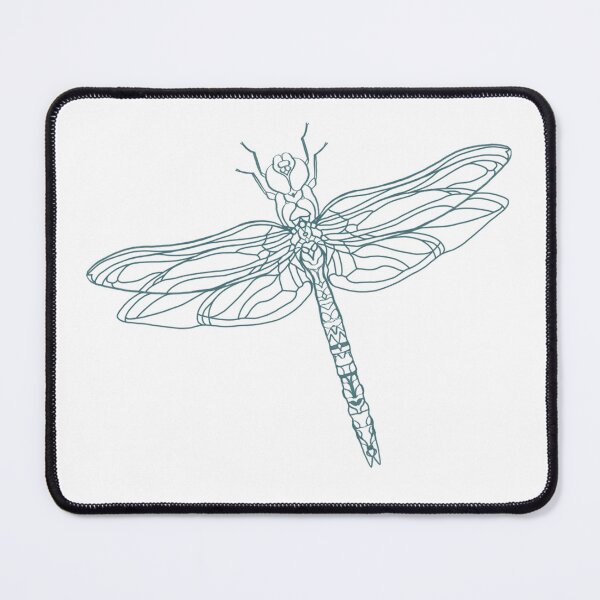 Item preview, Draw the Line, Dragonfly designed and sold by Lou-Roberts.