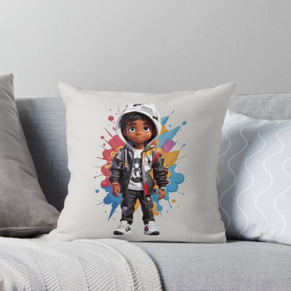 Item preview, Chibi Street: Black Boy's Graffiti Adventure.Hooded Artistry: Little Black Boy's Graffiti Story designed and sold by AdesignTEE.