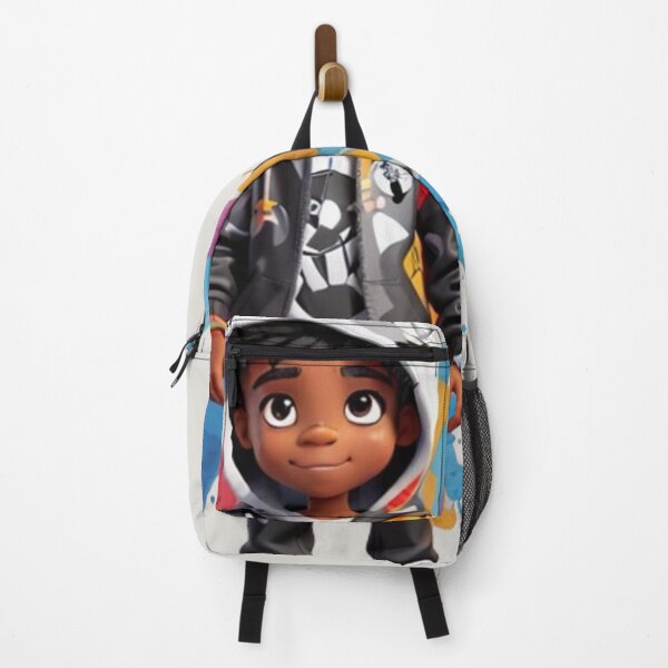 Item preview, Chibi Street: Black Boy's Graffiti Adventure.Hooded Artistry: Little Black Boy's Graffiti Story designed and sold by AdesignTEE.