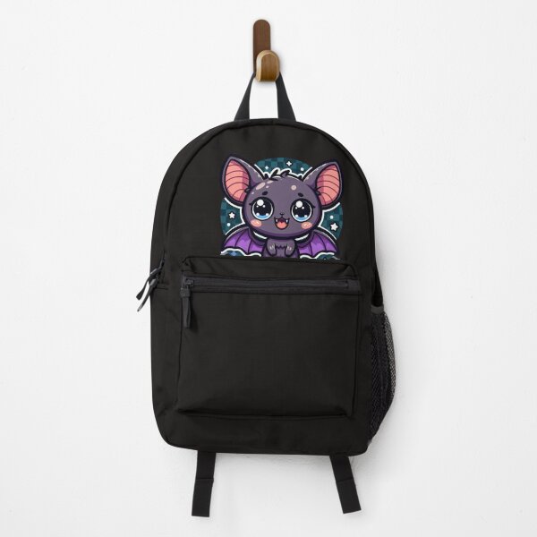 Item preview, Charming Bat Illustration - Cute Nighttime Companion for Stickers & Apparel | Whimsical Animal Art designed and sold by SportsMomsRock.