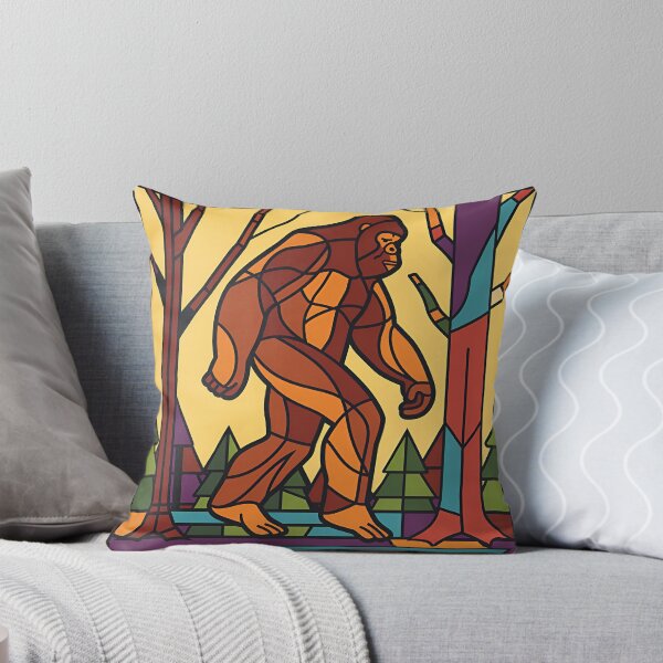 Item preview, Stained Glass Bigfoot designed and sold by Valley42Designs.