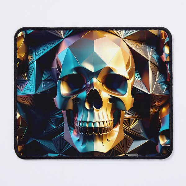 Item preview, Cool Geometric Skull Art Pattern designed and sold by TheArtOfPat.