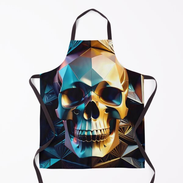 Item preview, Cool Geometric Skull Art Pattern designed and sold by TheArtOfPat.
