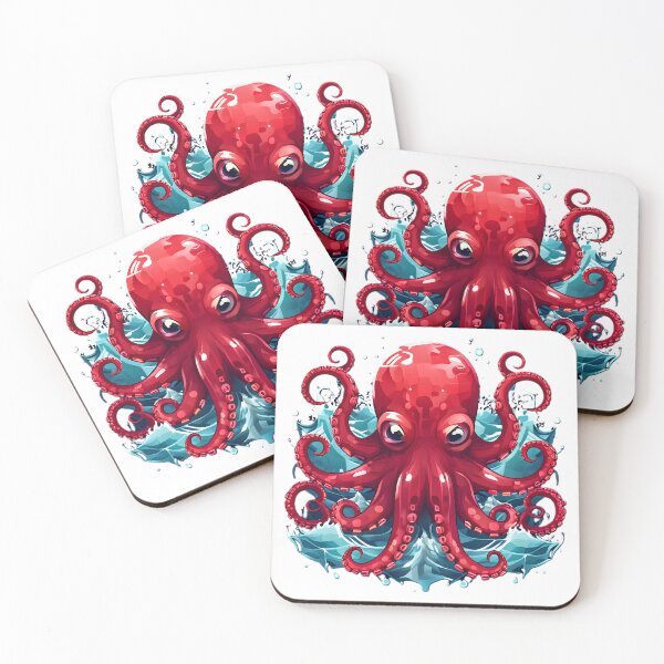 Item preview, Geometric Giant Pacific Octopus designed and sold by Cardsurveyors.