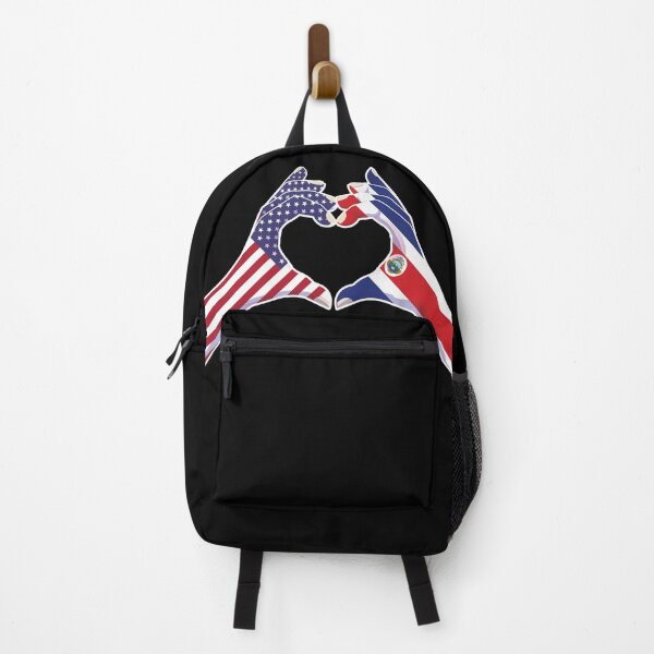 Item preview, Costa Rican Costa Rica USA United States American America Love Heart Peace designed and sold by FlagX.