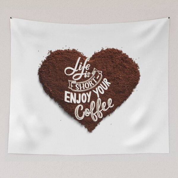 Item preview, Life is Short Enjoy Your Coffee! designed and sold by TidyKitchenInc.