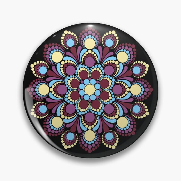 Item preview, Priya Psychedelic Synesthesia Mandala designed and sold by Arthurbutus.