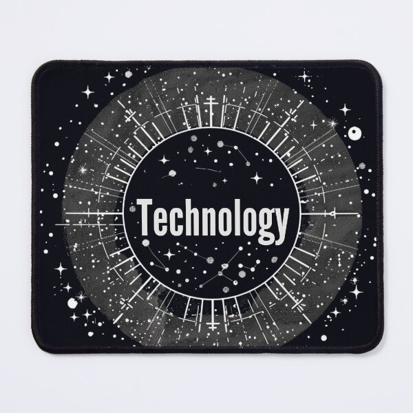 Item preview, Digital Constellation: Serif Technology Emblem designed and sold by Ace Apparel Attire.