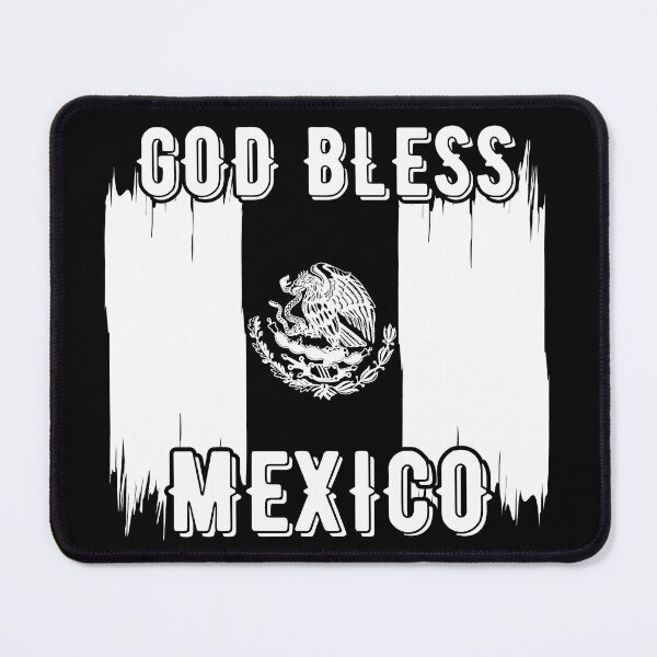 Item preview, God Bless Mexico, white design designed and sold by MoriaStore.