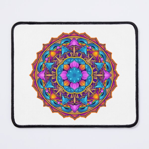 Item preview, Harmony nature mandala mushroom 002 designed and sold by vallass.