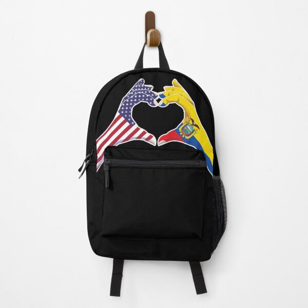 Item preview, Ecuador Ecuadorian USA United States American America Love Heart Peace designed and sold by FlagX.