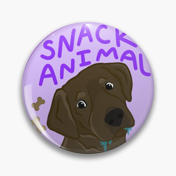 Item preview, Snack animal, not a pack animal. Chocolate  designed and sold by kootenaymutts.