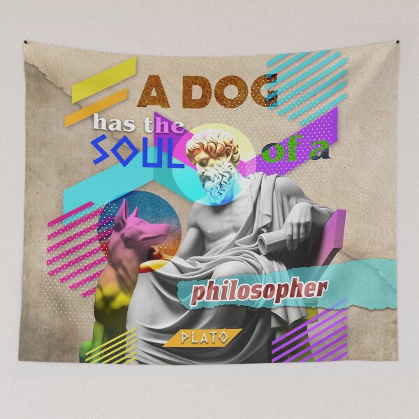Item preview, Dogs according to Plato designed and sold by POLYKOKA.