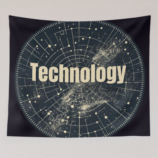 Item preview, Cosmic Tech: Handwritten Serif Emblem designed and sold by Ace Apparel  Attire.