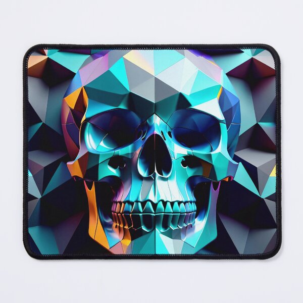 Item preview, Cool Geometric Skull Art Pattern designed and sold by TheArtOfPat.
