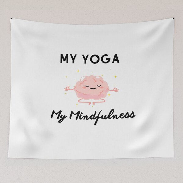 Item preview, Yoga, My Yoga My Mindfulness quote Classic designed and sold by YeniDesignArt.