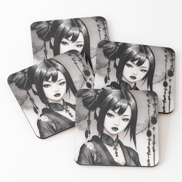 Item preview, Japanese Goth Girl designed and sold by GothShop.