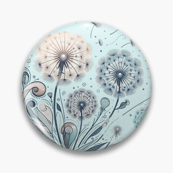 Item preview, Dandelions with seeds flying in the air designed and sold by ikshvaku.