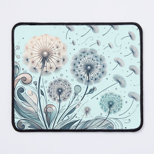 Item preview, Dandelions with seeds flying in the air designed and sold by ikshvaku.