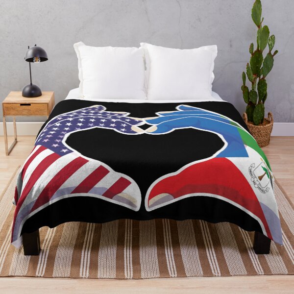Item preview, Equatorial Guinea Equatoguinean USA United States American America Love Heart Peace designed and sold by FlagX.