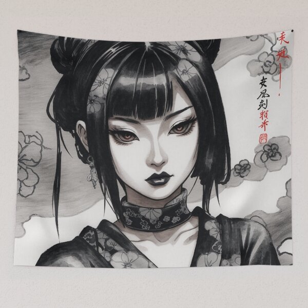Item preview, Japanese Goth Girl 2 designed and sold by GothShop.