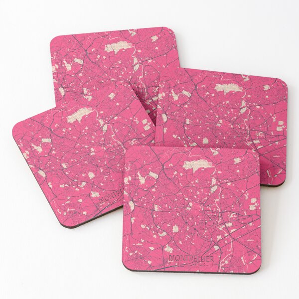 Item preview, Montpellier City Map Occitania, France - Blossom designed and sold by deMAP.