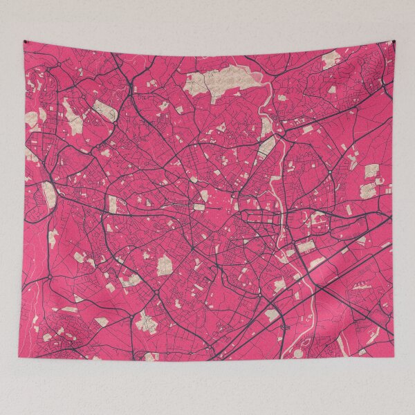 Item preview, Montpellier City Map Occitania, France - Blossom designed and sold by deMAP.
