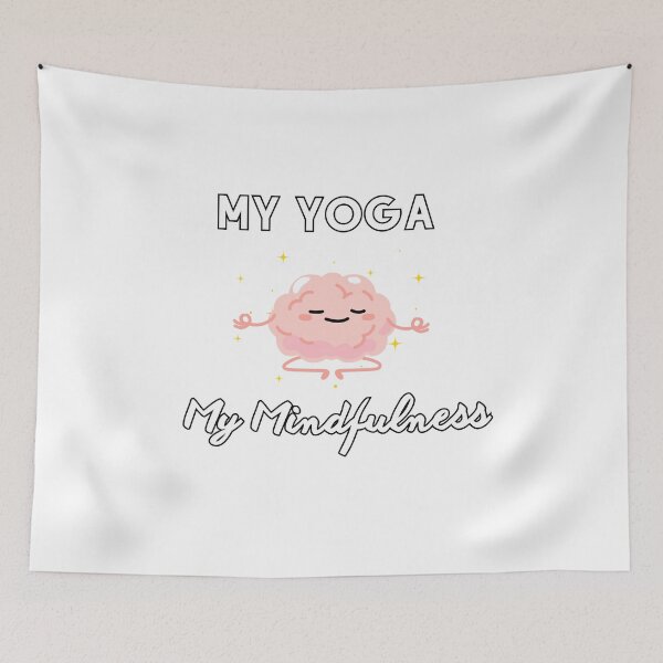 Item preview, Yoga, My Yoga My Mindfulness quote Classic designed and sold by YeniDesignArt.