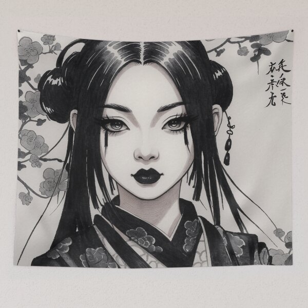 Item preview, Japanese Goth Girl 3 designed and sold by GothShop.