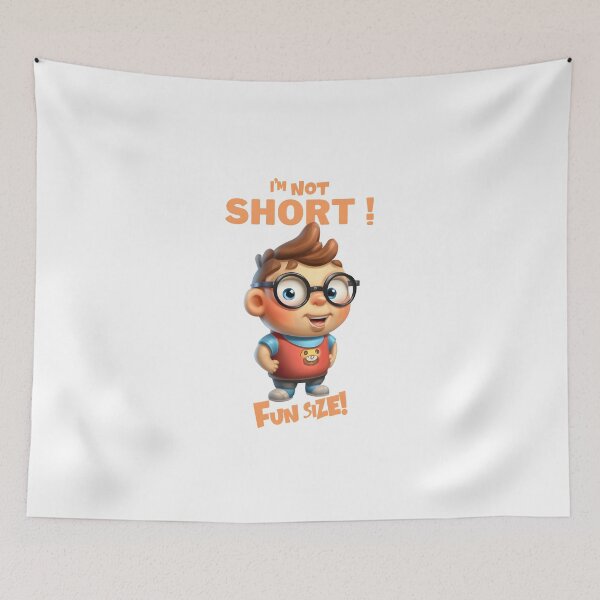 Item preview, I'm Not Short I'm fun size  designed and sold by Dazzle-Sizzle.