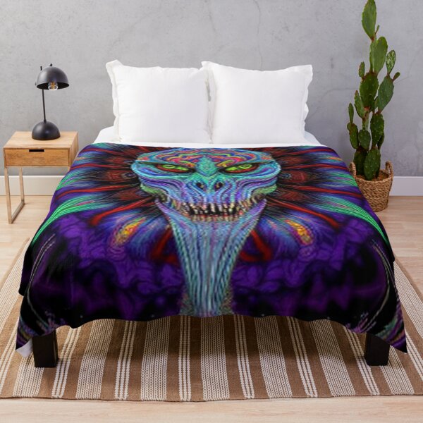 Item preview, Vintage Trippy Psychedelic Monster 70's 80's designed and sold by TheDarkWardrobe.