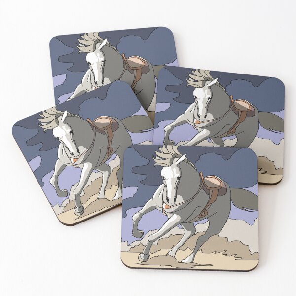 Item preview, Allegro the Riding Horse Dramatic Galloping Charge designed and sold by BrushAndPen.