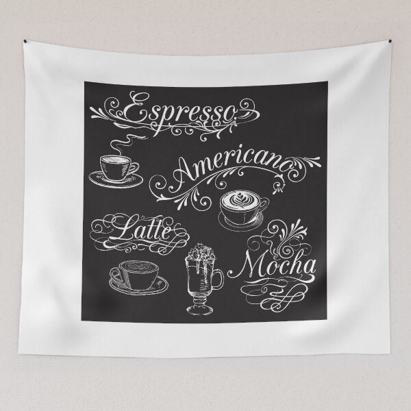Item preview, Chalkboard Menu of Coffees! designed and sold by TidyKitchenInc.