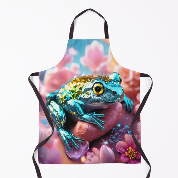 Item preview, amphibian green frog on rocks designed and sold by janjacbu.