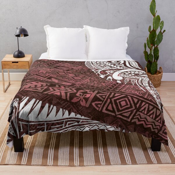 Item preview, Tribal Grunge Patterns - Hawaiian - Samoan -Polynesian Red - 3560 designed and sold by sunnthreads.