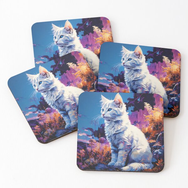 Item preview, A cat looking at nature outside a polluted city designed and sold by JangmiHorang.