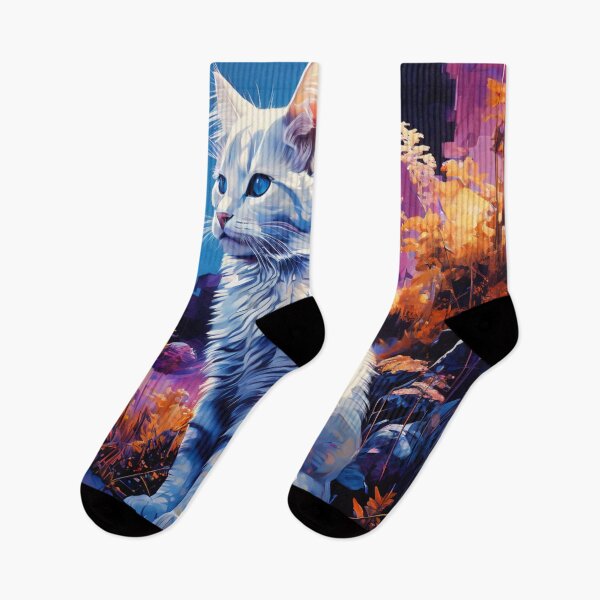 Item preview, A cat looking at nature outside a polluted city designed and sold by JangmiHorang.