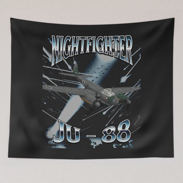 Item preview, WW2 Airplane JU-88 World War Two Night Fighter Pilot designed and sold by woormle.