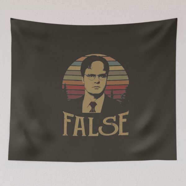 Item preview,  Office TV Series Dwight Schrute False Vintage Graphic. Classic Comedy: Vintage Dwight Schrute Graphics designed and sold by AdesignTEE.