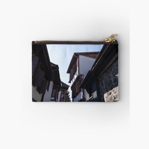 Item preview, Kissing Houses with Signature Oriel Windows in Old Town Plovdiv Bulgaria designed and sold by Georgia Mizuleva.