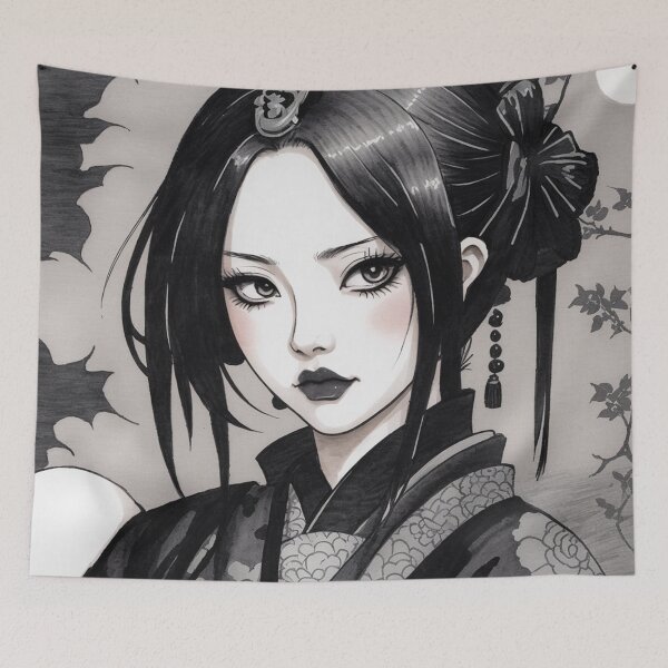 Item preview, Japanese Goth Girl 8 designed and sold by GothShop.