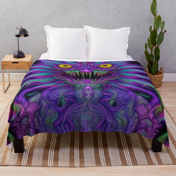 Item preview, Vintage Trippy Psychedelic Monster 70's 80's designed and sold by TheDarkWardrobe.