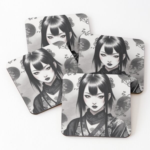Item preview, Japanese Goth Girl 10 designed and sold by GothShop.