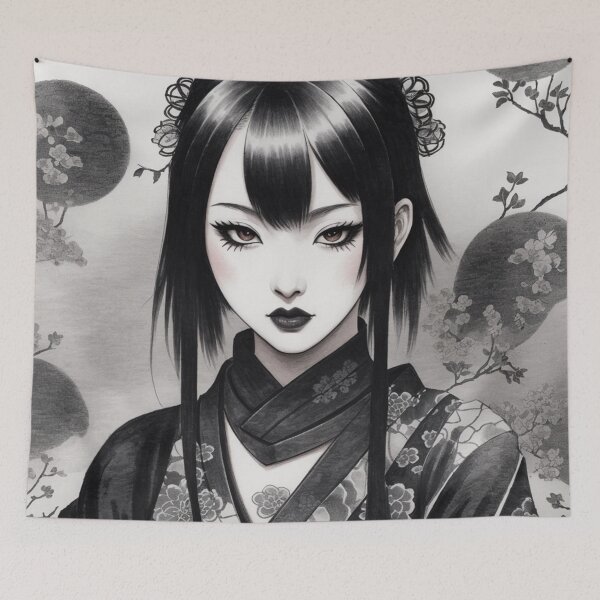 Item preview, Japanese Goth Girl 10 designed and sold by GothShop.