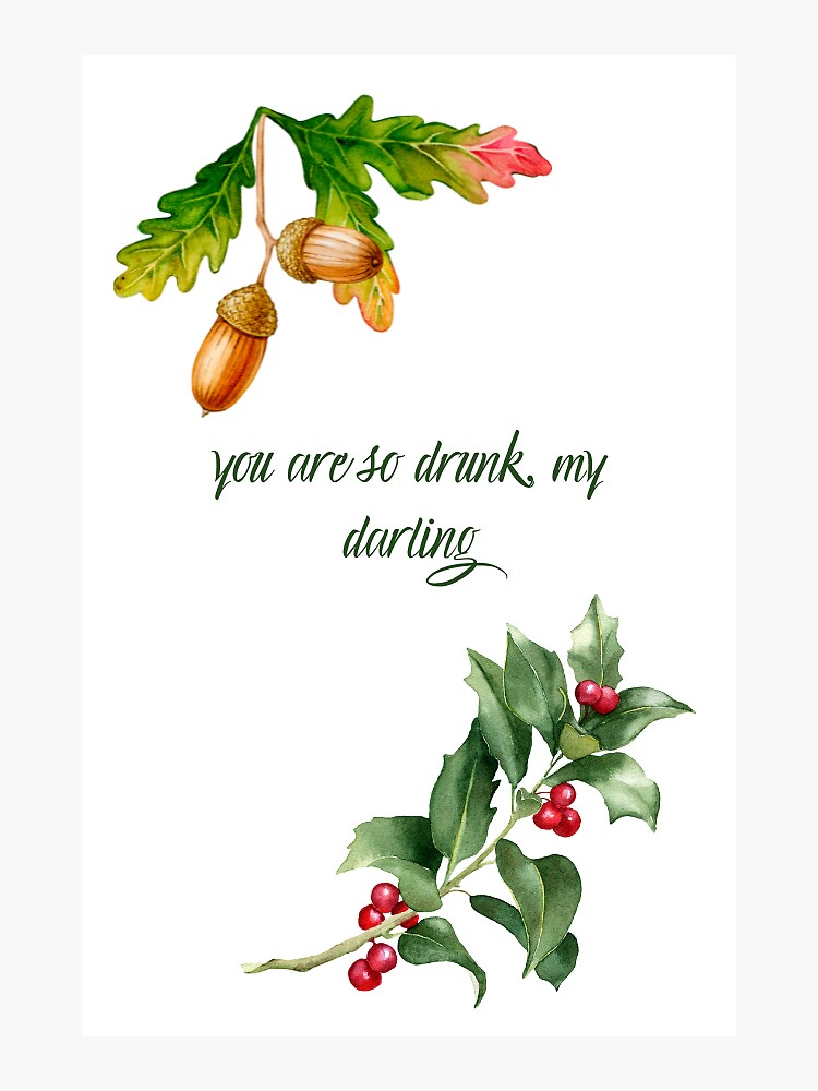 Thumbnail 3 of 3, Sticker, Holly and Oak designed and sold by FamiliarBeings.