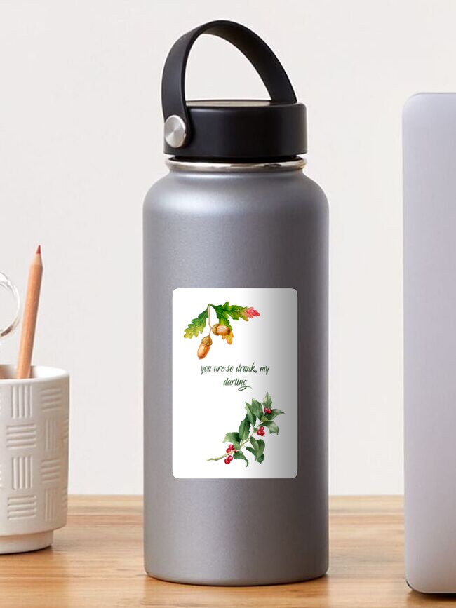 Thumbnail 1 of 3, Sticker, Holly and Oak designed and sold by FamiliarBeings.